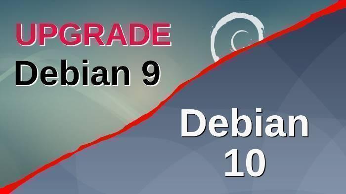 debian stretch upgrade to debian buster, лого
