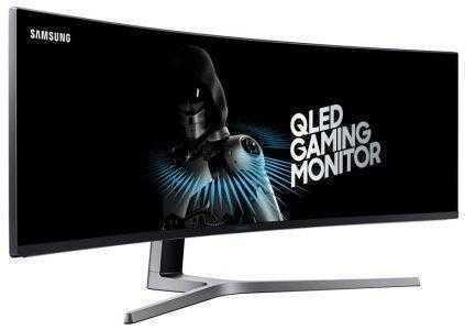 Samsung анонсировала 49-дюймовый изогнутый гровой монитор на базе технологии QLED