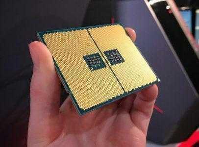 Фото: нижняя сторона корпуса процессора AMD Ryzen Threadripper