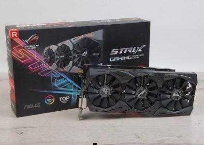 Обзор видеокарты ASUS ROG STRIX RX580 T8G GAMING