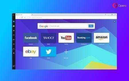 Вышла новая Opera 45 c обновленным интерфейсом и встроенной боковой панелью мессенджеров