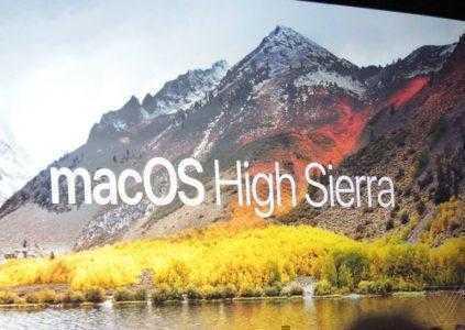 Apple анонсировала новую версию Mac OS High Sierra