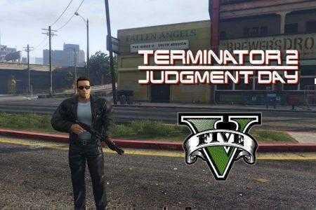 В GTA 5 полностью воссоздали фильм «Терминатор 2: Судный день»