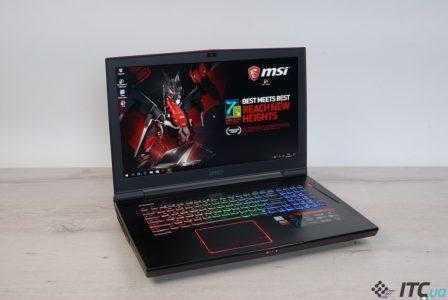 Обзор игрового ноутбука MSI GT73VR 7RE TITAN SLI: 4К дисплей и две GeForce GTX 1070
