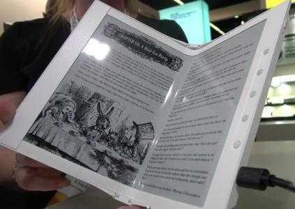 E Ink показал готовый к производству сгибаемый 10,2-дюймовый экран E Ink Carta Mobius [видео]