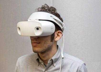 Dell создала гарнитуру смешанной реальности Visor для платформы Windows Mixed Reality