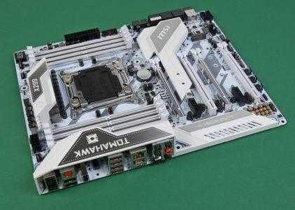 Обзор материнской платы MSI X299 TOMAHAWK ARCTIC