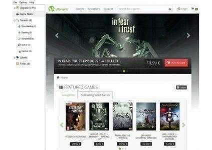 Торрент-клиент uTorrent запустил собственный магазин игр