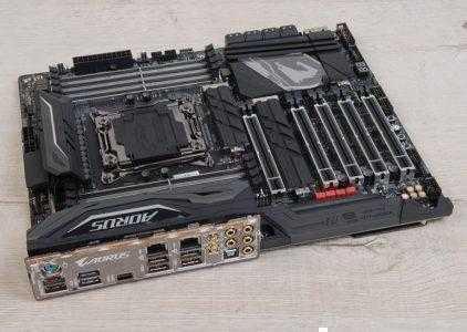 Обзор материнской платы GIGABYTE X299 AORUS Gaming 9