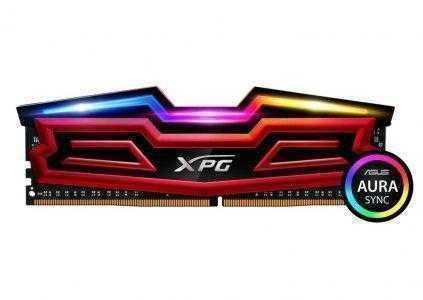 ADATA представила DDR4-модули памяти XPG SPECTRIX D40 RGB с поддержкой настраиваемой подсветки ASUS AURA Sync