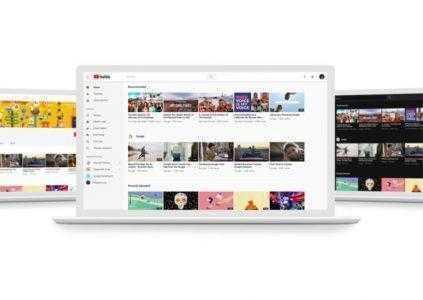 YouTube запустил новый дизайн для пользователей настольных систем и существенно обновил логотип