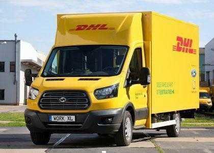 Почтовый оператор Deutsche Post DHL выпустил электрический фургон StreetScooter WORK XL на платформе Ford Transit с запасом хода до 200 км