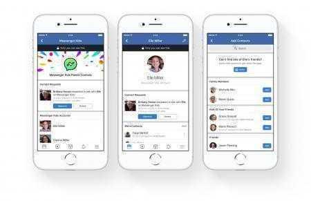 Facebook сделала еще одну версию приложения Facebook Messenger – для детей