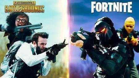 Кто победит в «Королевской битве», если на одном поле боя столкнутся игроки PUBG и Fortnite [видео]