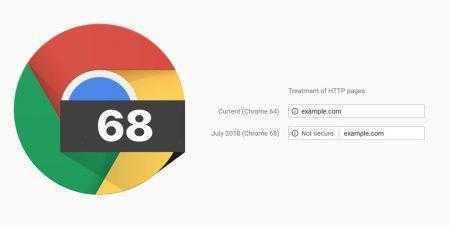 С июля браузер Google Chrome будет отмечать все HTTP-сайты небезопасными