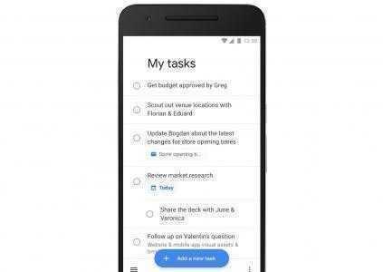 Google наконец выпустит отдельное приложение Task