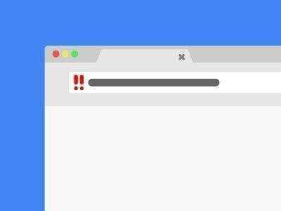 Chrome уже помечает обычные HTTP-соединения небезопасными
