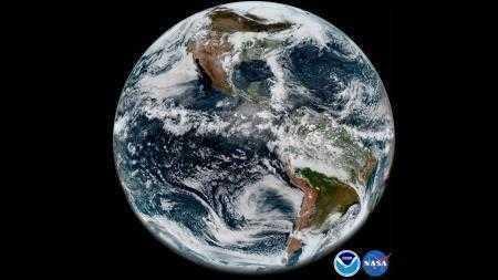 Изображение дня: Земля «глазами» самого передового американского метеоспутника GOES-17
